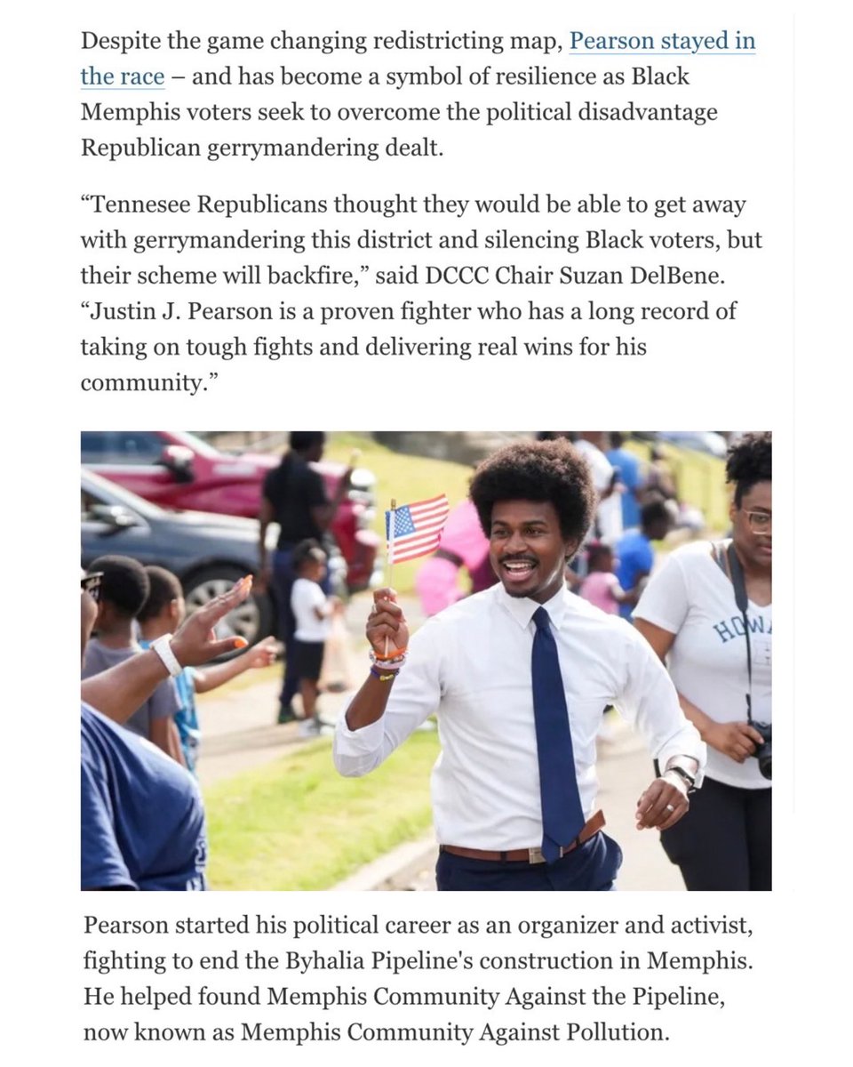 Justinjpearson's tweet photo. BIG NEWS: Our campaign for U.S. Congress has been added to the DCCC’s Red to Blue list of the most competitive races in this country.

This is our moment to deliver an affordable future for Tennessee. https://t.co/TA7U9zcrEu