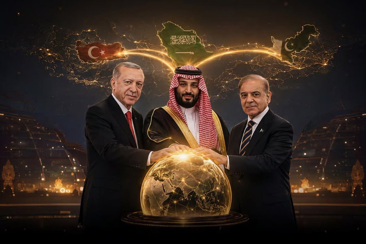 clashreport's tweet photo. BREAKING: Mecca Alliance goes live, troops heading to Saudi Arabia.

Mecca Defense Alliance (Saudi Arabia, Türkiye, Pakistan) announces immediate activation of its mutual defense commitments, including rapid deployment of military forces and capabilities to Saudi Arabia. https://t.co/IZHwN3sJyj