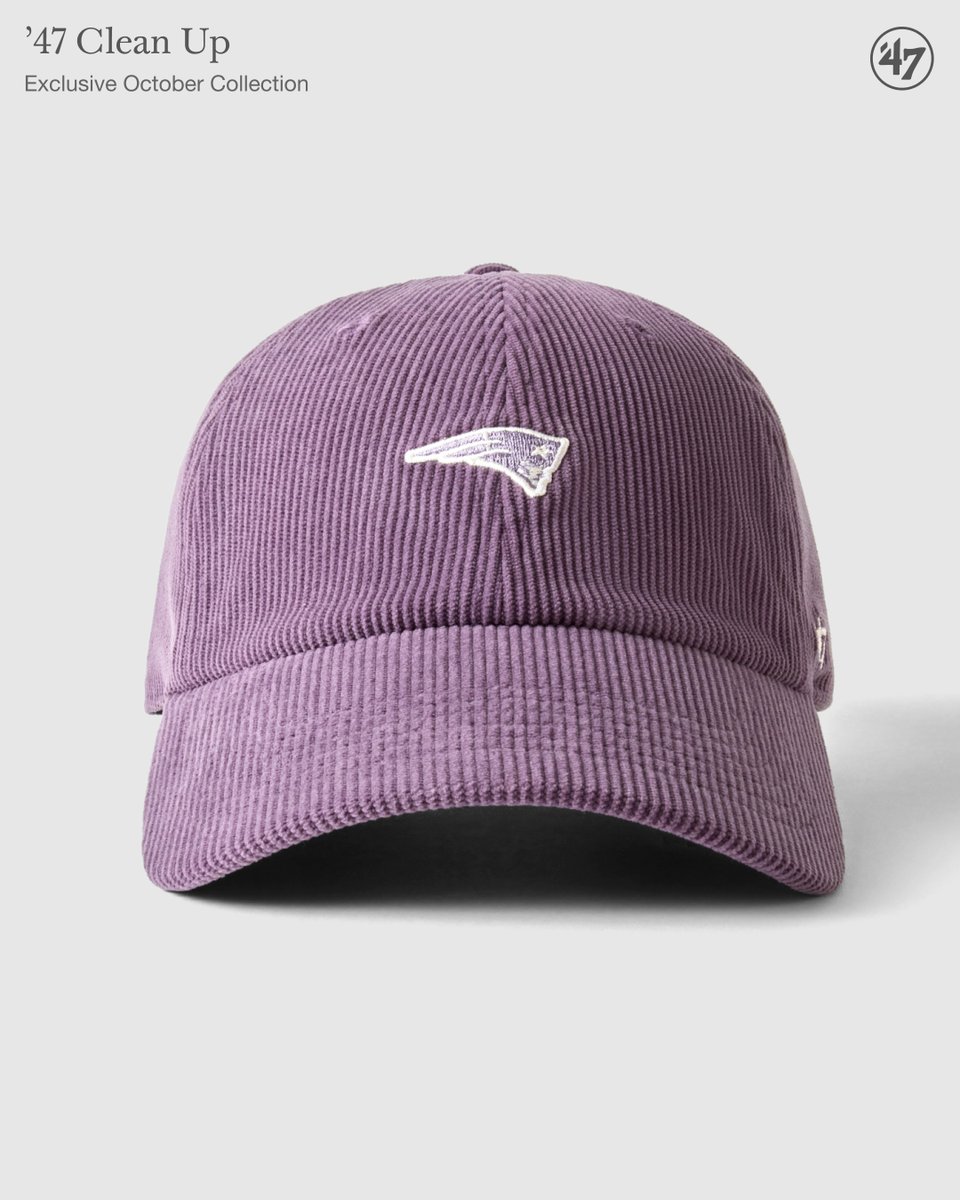 47's tweet photo. The ’47 CLEAN UP | Exclusive October ’26 Collection

It’s corduroy season. Find your team on the original dad hat.

Available for MLB®, NFL, NBA, and NCAA teams: https://t.co/dCaMnqQWng https://t.co/yOOsx0PIOD