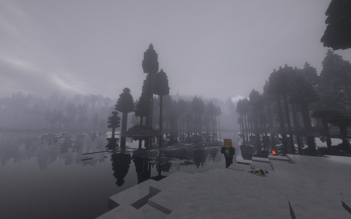 TRXDev's tweet photo. Here shader in rain, this is really calming with a very good performance https://t.co/r12oGmTlBl