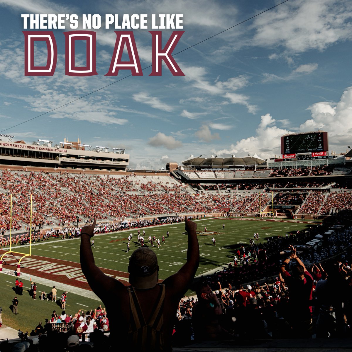 SeminoleBooster's tweet photo. It’s the people that make the place. ❤️

Thanks to you, #NoleFans, there’s no place like Doak. https://t.co/7P4in5chAn