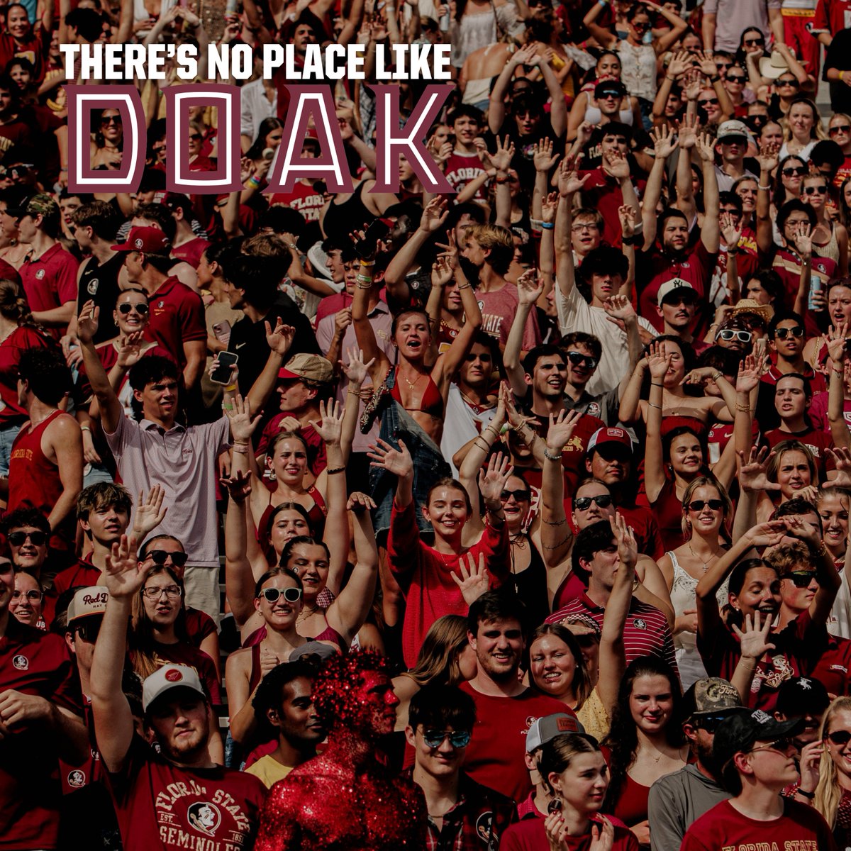 SeminoleBooster's tweet photo. It’s the people that make the place. ❤️

Thanks to you, #NoleFans, there’s no place like Doak. https://t.co/7P4in5chAn