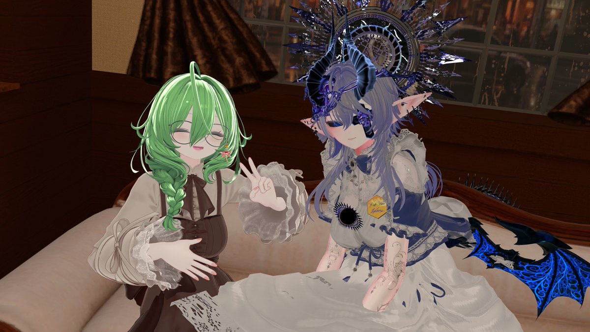CafeHive_VRC's tweet photo. こちらは昨日の営業中のお写真となります❗️
初めていらっしゃったお客様もいましたねーみなさん改変が上手でびっくりしました！！
やはり、こういった雑談系のイベントは色んな人に出会えるので良いですねぇ…
今後とも当カフェをよろしくお願いしますね🤲

#CafeHive_VRC https://t.co/ndiyKEFTQv
