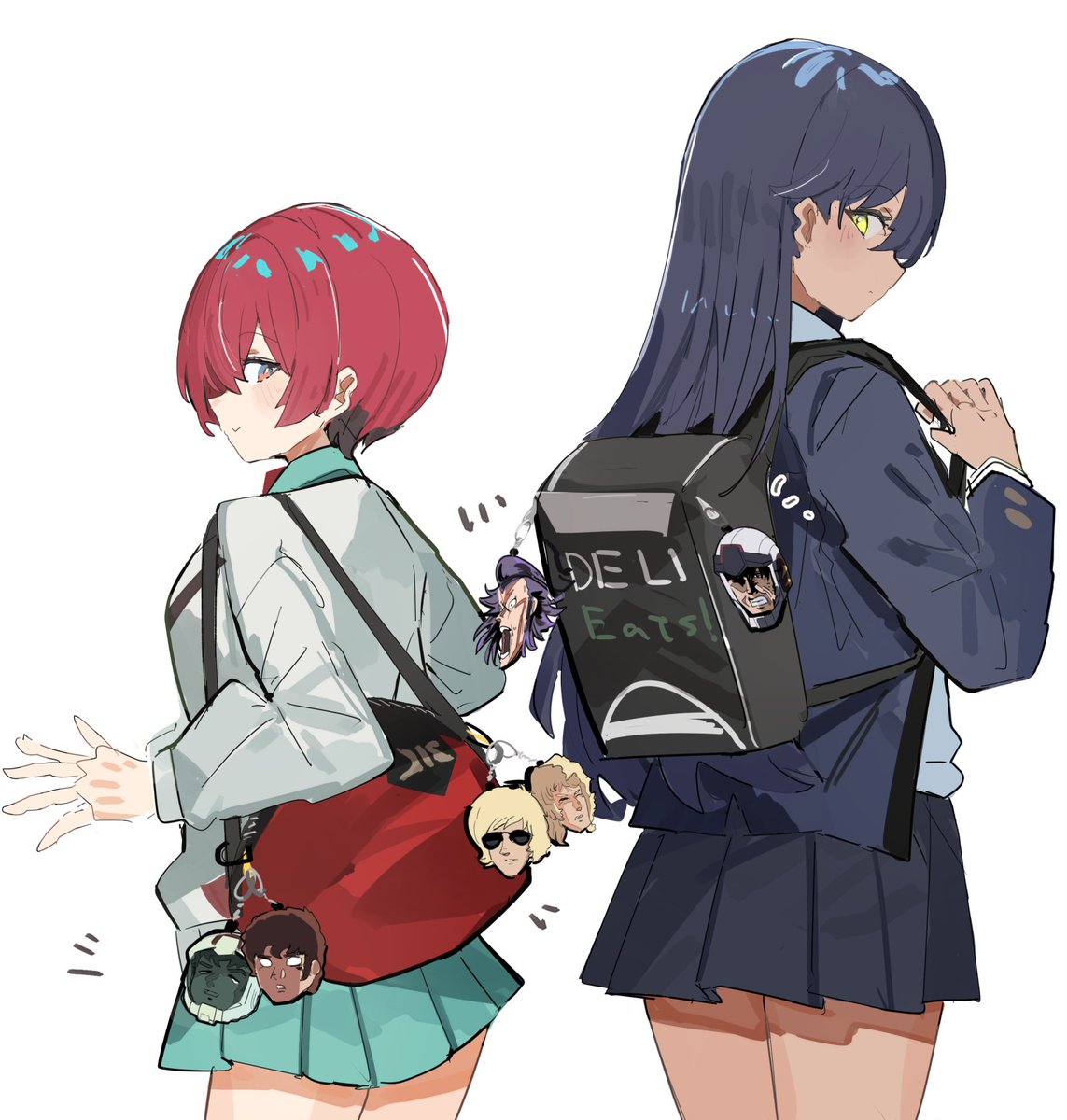 the_olphy's tweet photo. 女子高生のかばんにラバーチャームがいっぱいついてることあるよね、 https://t.co/X97y8ZRQia