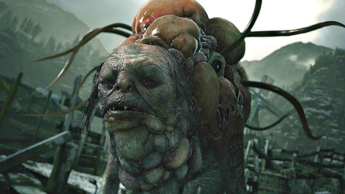 arrankar76's tweet photo. Parece o Moreau de resident evil Village. Até a cor dos dentinhos https://t.co/LsEMaybxTq
