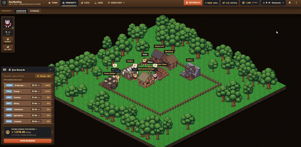 Emrahcn59's tweet photo. @pawsofsherwood The 8-hour cycle is where it gets interesting 👀
With the $50 membership, I think I can ROI within the 8-hour cycles. 👀
Still testing the game and seeing how it plays out. If you want to join, here’s my referral:
https://t.co/o71x0GXzzS

Paws of Sherwood
Not financial advice  just sharing my experience. DYOR.
robinhood:0x3183d125610725e1b507fc78ae5a16376609495f