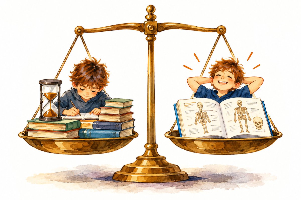 profsecundario's tweet photo. Mi hijo estuvo ayer una hora estudiándose los principales huesos del cuerpo humano porque hoy tenían una prueba en el colegio. Ha sido una de las primeras veces que ha tenido que memorizar nombres y le estuve acompañando todo el tiempo para enseñarle a estudiar, preguntarle y asegurarme de que se lo sabía bien. 

La sorpresa ha sido cuando hoy, al recogerlo y preguntarle qué tal le había salido, me ha dicho que muy bien, pero que había sido muy fácil porque les han dejado usar el libro. ¡Qué despropósito! ¡Hasta él se ha dado cuenta de la injusticia! No he querido quitarle autoridad a la profesora y no la he criticado, ¡pero qué terrible eso de propiciar que el demérito obtenga la misma recompensa que el mérito! 

Hacemos muy mal los profesores cuando, para evitar conflictos y resaltar diferencias, les negamos a nuestros alumnos la posibilidad de ponerse a prueba, de desafiarse y brillar. Una educación así no puede ser otra cosa que un simple trámite, un automatismo carente de peso y valor. Si eliminamos cada dificultad del camino, quizá les ahorremos a nuestros hijos y alumnos alguna frustración hoy, pero también les estaremos privando de la satisfacción de descubrir de qué son capaces mañana.