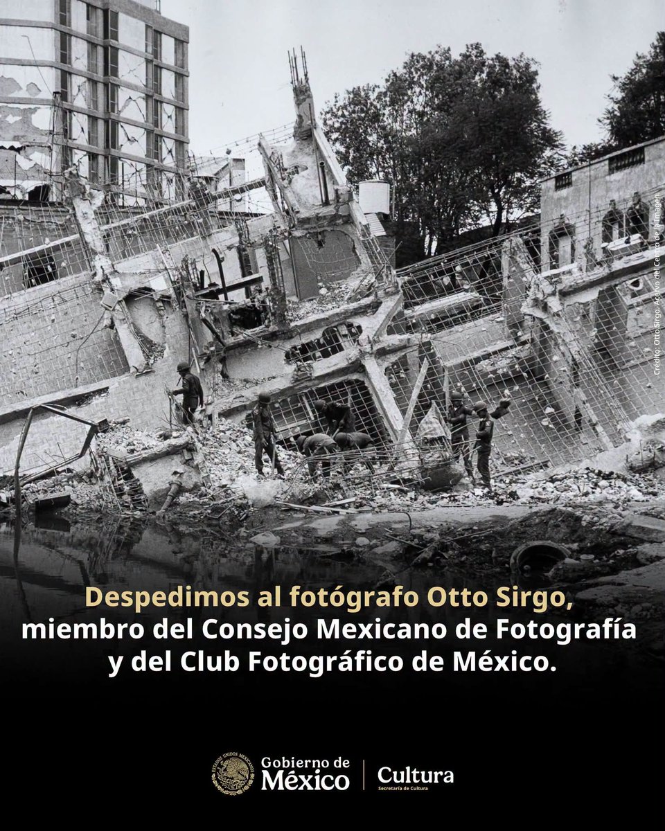 cimagen's tweet photo. Con fotografías del Acervo del Centro de la Imagen, despedimos al fotógrafo Otto Sirgo, miembro del Consejo Mexicano de Fotografía y del Club Fotográfico de México. https://t.co/dhsq8AISgK