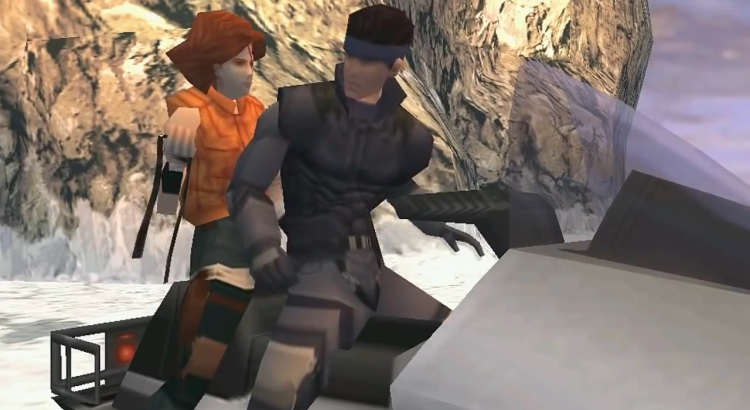 MohtalGear's tweet photo. @nagohtrebor There are 2 bandanas in this image, yes? Snake is wearing 1, and Meryl is holding the new one, yes? https://t.co/bMpnftEwb8