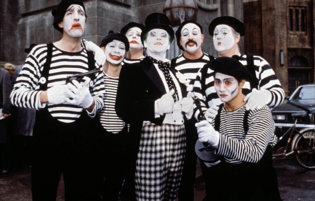 theworld_ender's tweet photo. I think when it comes to Joker’s crew they tend to look best when actual research is done to make a good majority of them look believably clown like while adding some odd one out designs like what Ghoul from return of the Joker has going on https://t.co/ik57BiJtAm