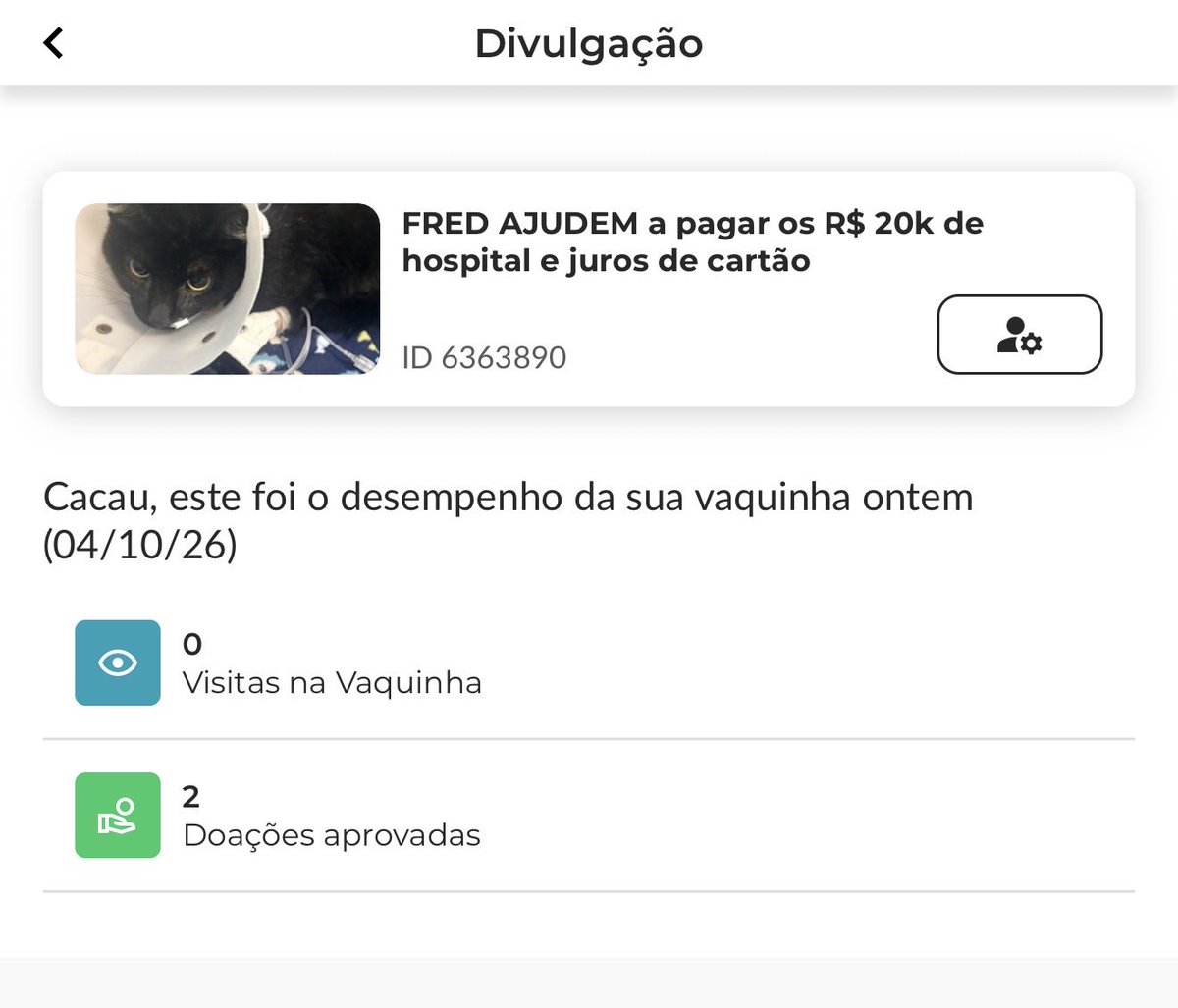 cacaupelofred's tweet photo. Fico chateada que NGM entrou na vakinha para pelo menos ajudar com os corações sabe 😥😥😥
O coração para ajudar é apenas 1,99 poxa gente, estava contando muito com vocês. É só clicar no link 😥😭 ou fazer a doação via pix 

6363890@vakinha.com.br

https://t.co/4wXEjOhShx https://t.co/p69qpvjsVq