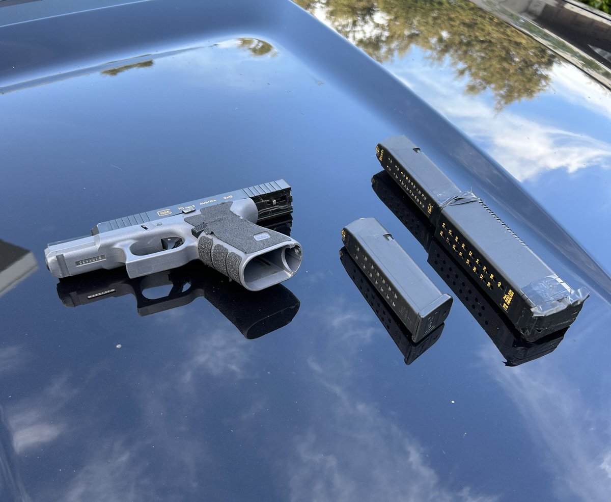 NovatoPolice's tweet photo. 🚨Proactive Action Removes Illegal Firearm from Our Community 

Last week, a Novato Police Detective observed a video on social media where Christopher Diaz, an 18-year-old Novato resident, displayed a firearm. In the video, the firearm appeared to be loaded with a high-capacity magazine. The Detective recognized Diaz and confirmed he was on Marin County Probation.
 
On Friday (10/2), NPD Investigators and a Marin County Probation Officer contacted Diaz at his residence in southern Novato. A probation search was conducted of a vehicle recently driven by Diaz with the assistance of NPD's K-9 Koda. A firearm and two loaded firearm magazines were found hidden inside the front passenger seat and appeared to match the one displayed in the social media video. Diaz was booked in to the Marin County Jail for charges related to the illegal firearm possession, delaying a peace officer, and possession of marijuana by a person under 21 years of age. 

🤝 We appreciate our partners at Marin County Probation for their assistance in this case. Inter-agency collaboration is vital to keeping our neighborhoods safe. The seamless teamwork between Novato Police and Marin County Probation ensured a coordinated response that removed an illegal firearm from our community before it could cause harm.

📲 Social media can be a useful tool, but public displays of illegal weapons, threats, or criminal activity pose real danger. If you see something concerning in person or online, please report immediately. Novato Police remains committed to reducing gun violence and keeping weapons off our streets through diligent investigation, proactive enforcement, and strong partnerships. 

☎️ Anyone with information regarding illegal firearms or suspicious activity in Novato can call 415-897-4361 or 9-1-1 in an emergency.

Stay safe Novato!