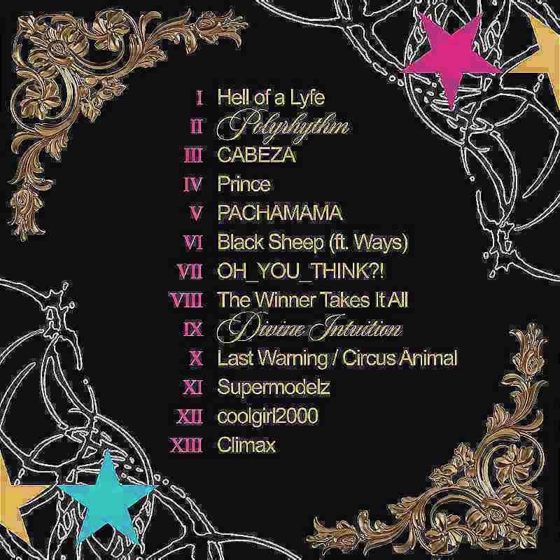 xxnovagang's tweet photo. Angelus 

“chic*”
(Tracklist) https://t.co/D2lVyVUxV1