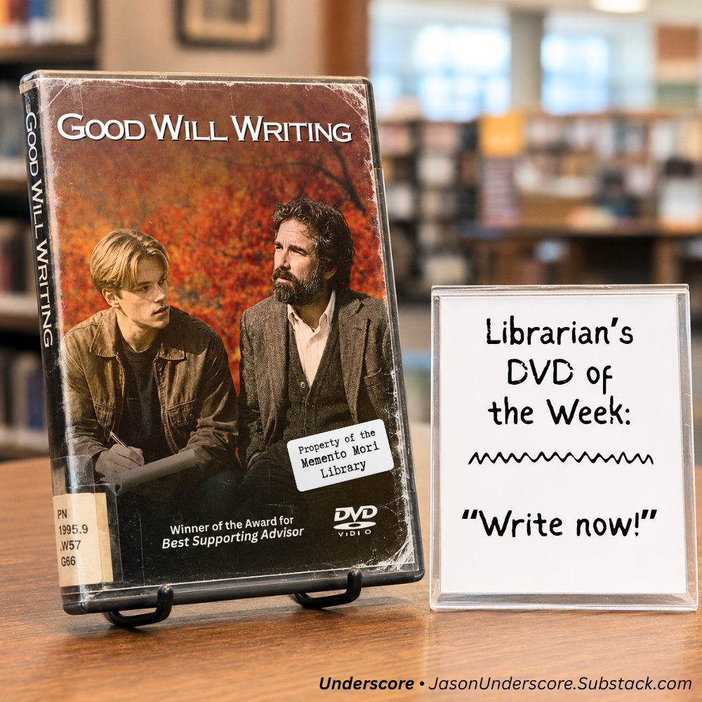 js_underscore_'s tweet photo. Memento Mori Library Presents…

Good Will Writing

“Write now!”

One man was a smart young financial advisor. The other, a dude who said he’d write a will one day but never did.

Now available at the Memento Mori Library! https://t.co/rWtH2TEqY3
