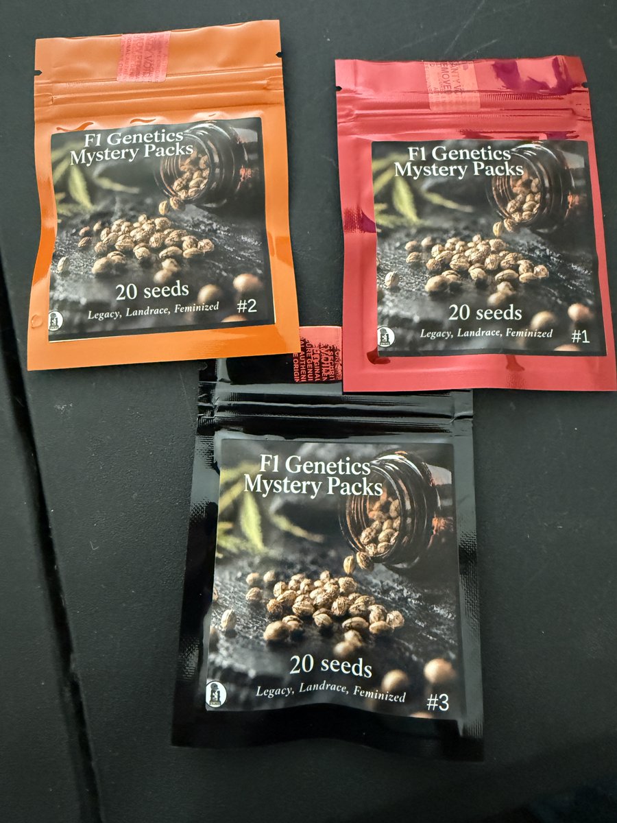 F1Genetics's tweet photo. F1 Genetics Mystery Pack - Visit website auction is live: https://t.co/SKFPAmQl0O https://t.co/AlrHkOf4Ks