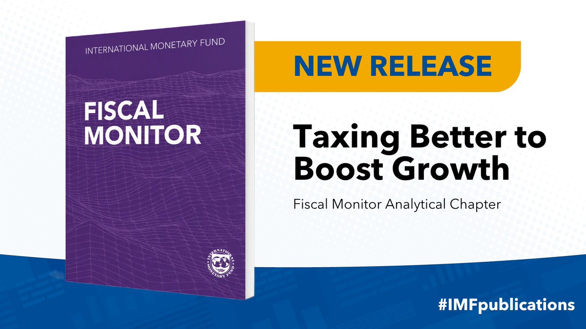 IMFNews's tweet photo. Many countries are facing tighter fiscal constraints, rising debt burdens, and spending pressures, while seeking stronger growth. The latest Fiscal Monitor analytical chapter finds that better tax design can support growth while preserving revenues. https://t.co/prV7YISfX5 https://t.co/WdNLTXVPVu