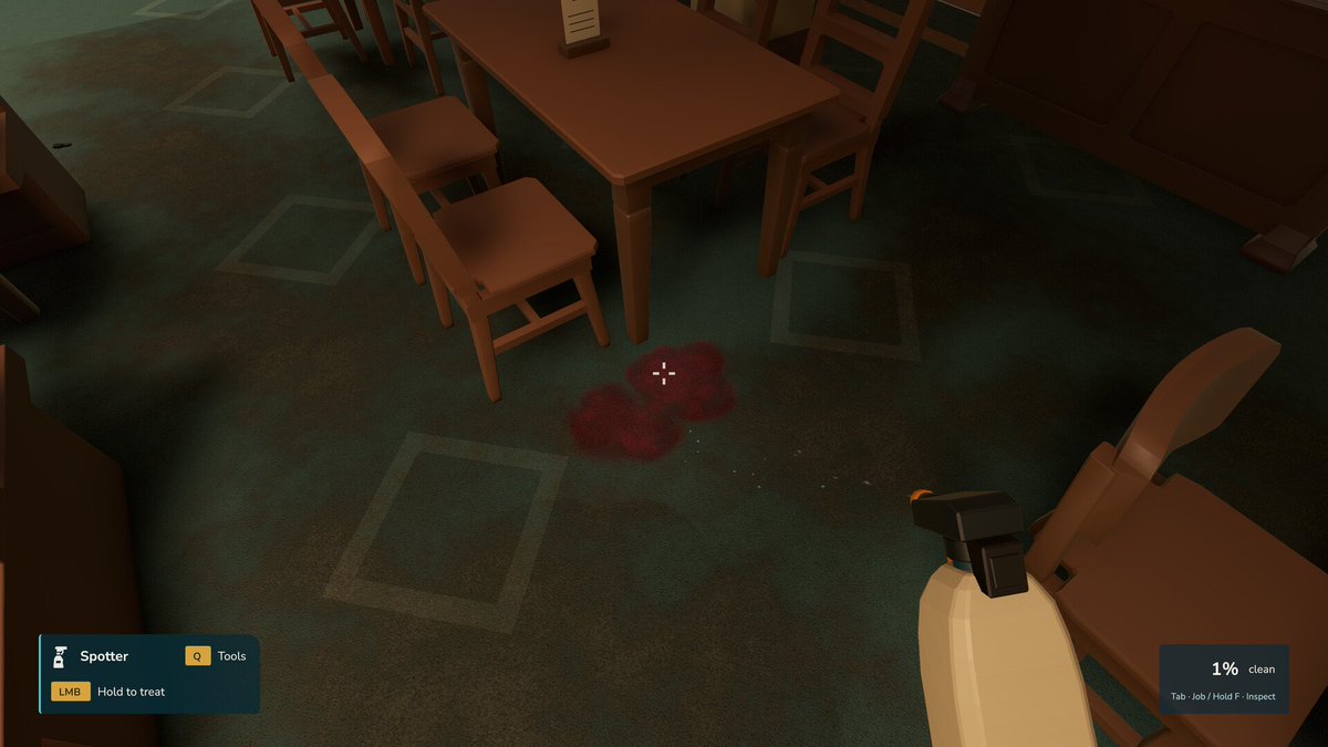 red_recs's tweet photo. Cozy Game Countdown: Carpet Daddy 🧹
Perfect for fans of Powerwash Simulator. Take on the role of a carpet cleaner as you tackle dirty stains, unlock powerful tools, and even listen to some fun beats along the way. Release date: TBA!
#indiegame #indiedev https://t.co/ZYvH8CR41c
