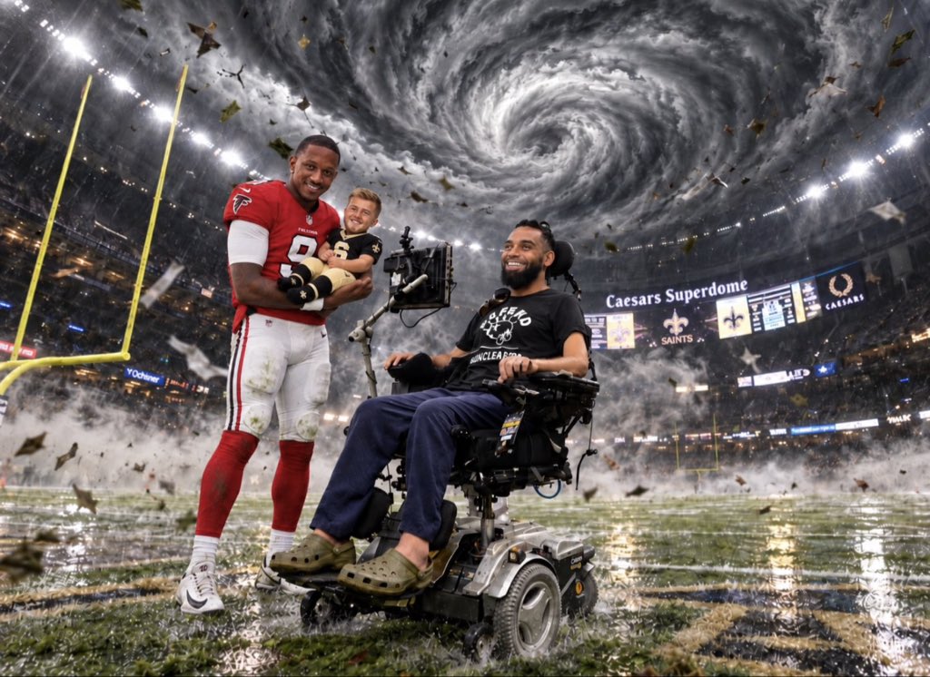 ediesel23's tweet photo. #repost 

Fuck New Orleans 

Katrina didn’t do enough #MNF

#DirtyBirds https://t.co/oH4P6oOkpP
