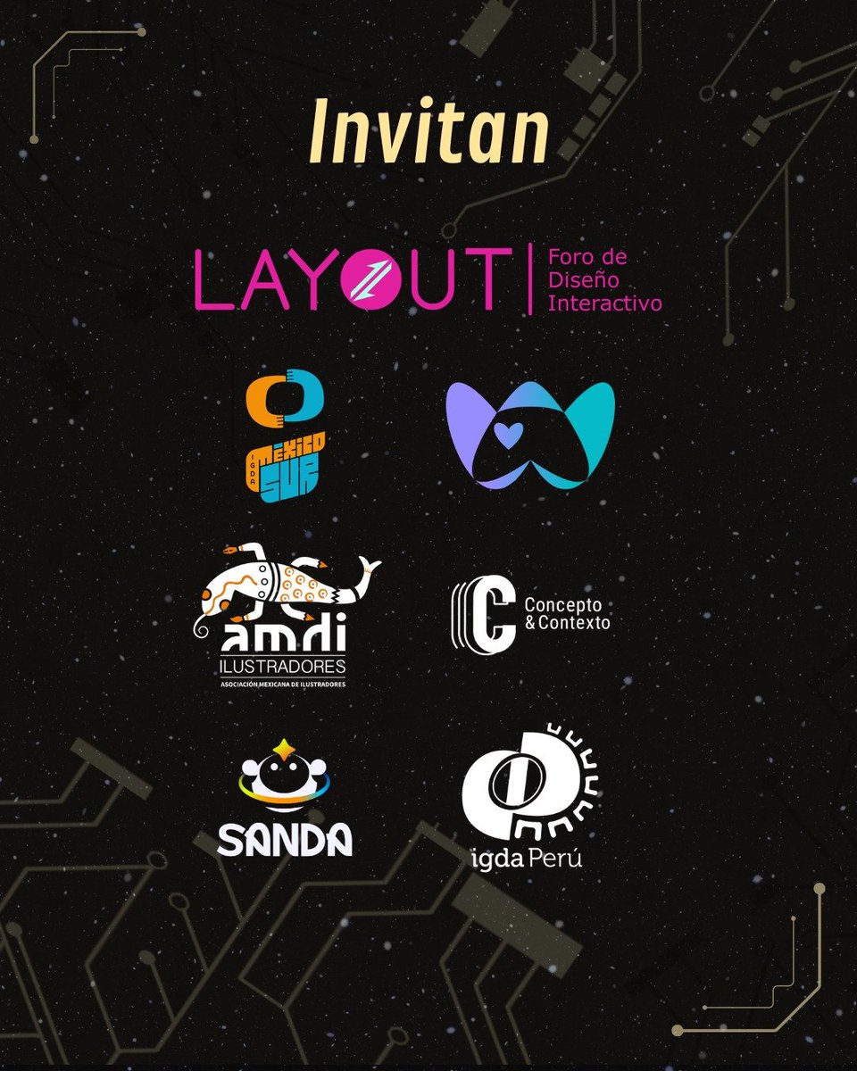 ForoLayout's tweet photo. Y pueden revisar la agenda y registros a las actividades en las redes sociales de IGDA México Sur y Foro Layout.
#videojuegos #gaming #Indiegames https://t.co/zOOjHxkRXs
