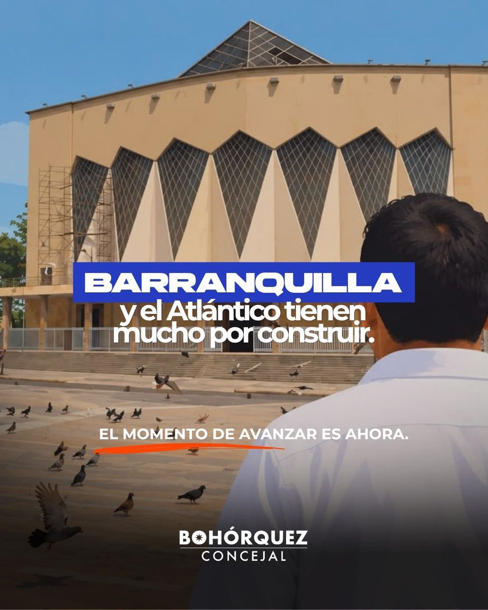 bohorquezesova's tweet photo. ❤️💛💚 Barranquilla y el Atlantico tienen mucho por construir.
🫂🇨🇴 El momento de avanzar es ahora.
#barranquilla #atlantico #colombia🇨🇴 #bohorquez https://t.co/O0guthFpwN