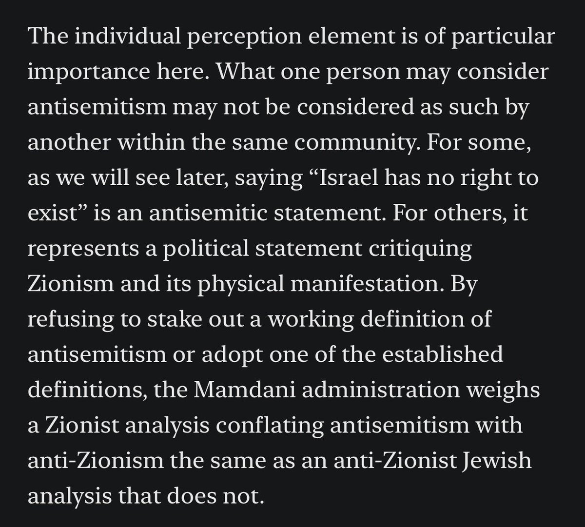 GoodVibePolitik's tweet photo. The lack of definition around antisemitism actually is a primary contributor to why so much of its data sourcing comes from Zionist orgs and why so much money or support is given throughout to fairly militantly Zionist orgs/institutions. I wrote in a recent analysis of the plan: https://t.co/px056IIuOF