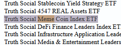 Grokjak's tweet photo. the truth social meme coin index etf is now real, we can run trump and melania on otc https://t.co/UQiYivSEzT