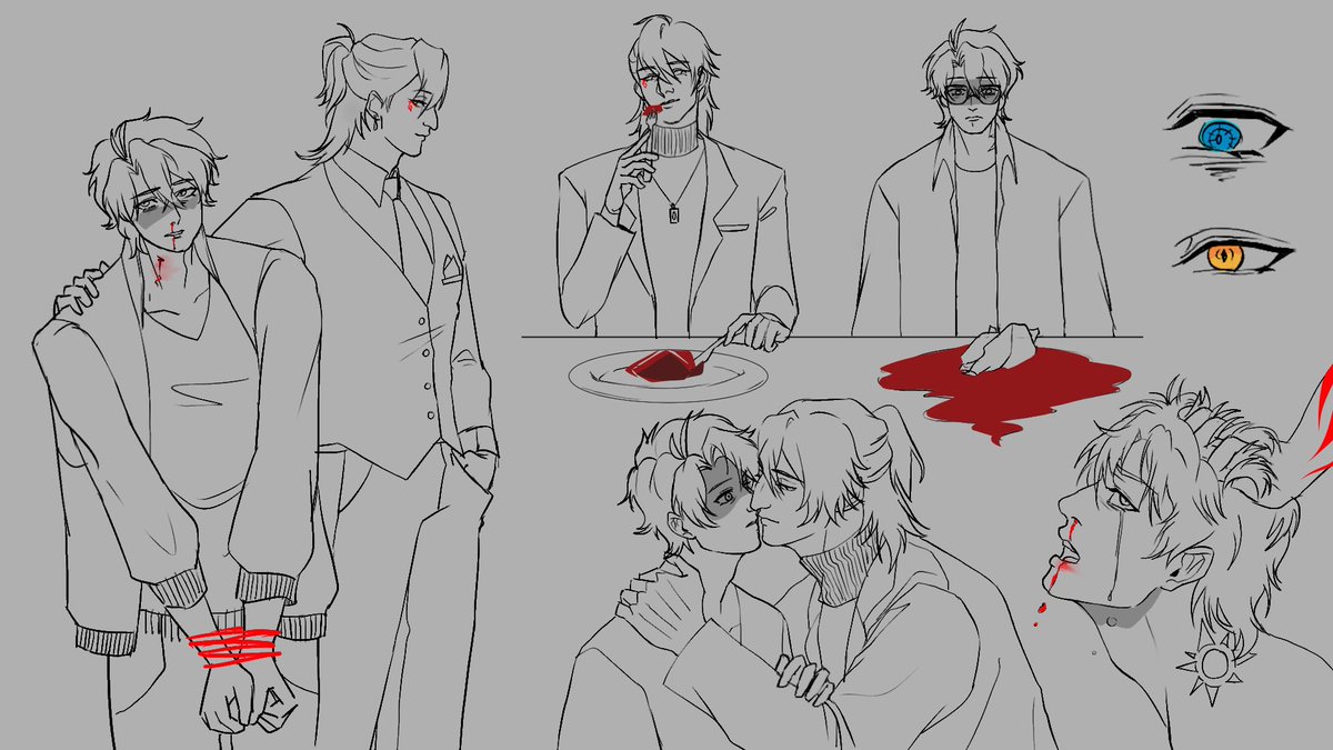 Ey_enn's tweet photo. hannibal au myphai because of my brainworms,, #myphai 
https://t.co/tPfg4nbhgc https://t.co/Tu3fOX5fcb
