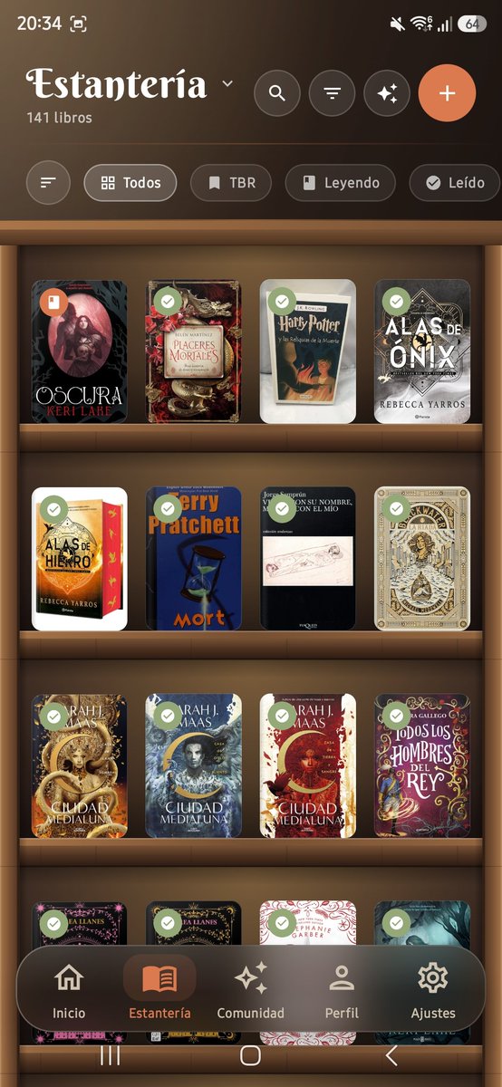 _HollowBastion's tweet photo. La verdad es que me parece una absoluta monería. Ahora mismo, mantengo Goodreads, mientras la pruebo. Pero creo que a partir del 2027, me mudaré definitivamente. https://t.co/ebPOPO9CMB