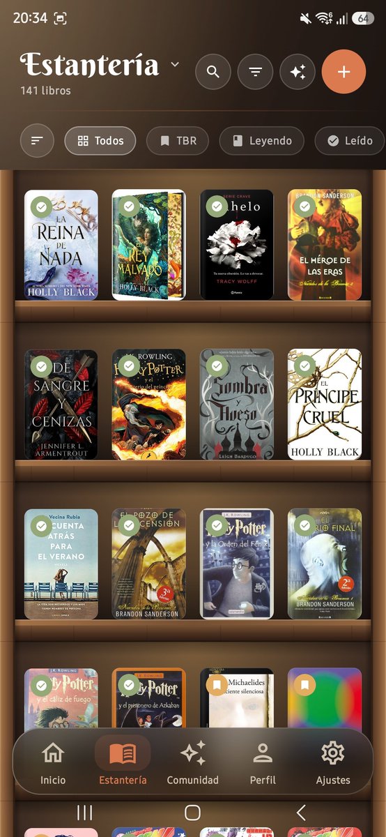 _HollowBastion's tweet photo. La verdad es que me parece una absoluta monería. Ahora mismo, mantengo Goodreads, mientras la pruebo. Pero creo que a partir del 2027, me mudaré definitivamente. https://t.co/ebPOPO9CMB