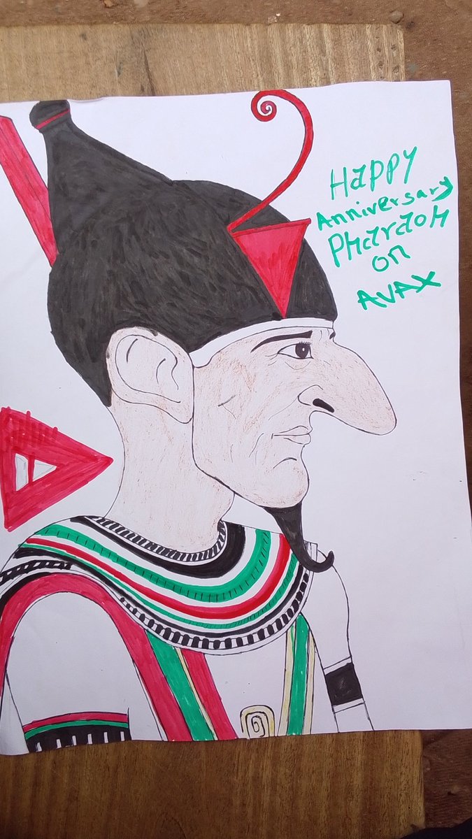 TernaMateverse's tweet photo. @PharaohExchange @LHBCrypto My entry for the Pharaoh Anniversary art contest.
Fully hand-sketched! Had a blast making this creative piece.
@LHBcrypto https://t.co/IhIPSLEPPZ