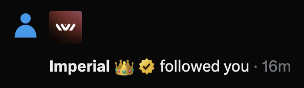 brianlong's tweet photo. It's about damn time! What's a guy gotta do to get some respect around here? Regardless, you should follow @ImperialPerps. They're good people... sometimes. https://t.co/6BkIkU0rwV