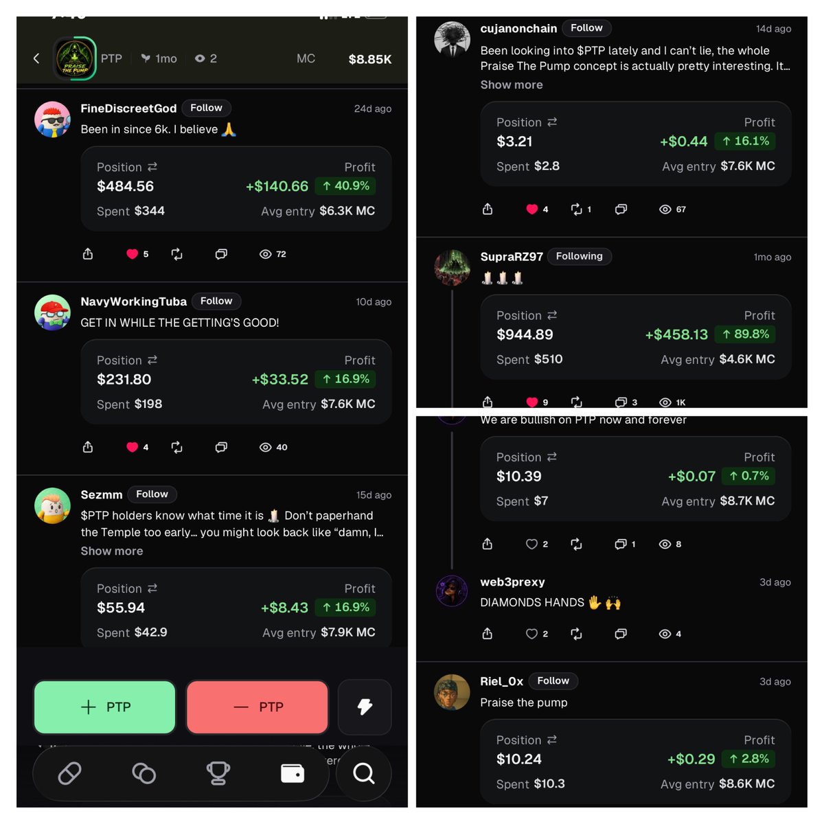falaye_mayor's tweet photo. That’s the kind of patience that changes a bag.

$PTP is still early with the Temple and ecosystem being built around it. The interesting part is finding these before the numbers look obvious.

@PraisethePump
CA: 2uHFUdfanEdyrdEcYBy8Ltw1M83qbSTAhZ638JeLpump
TG: https://t.co/6cnVWy8f3S

DYOR.