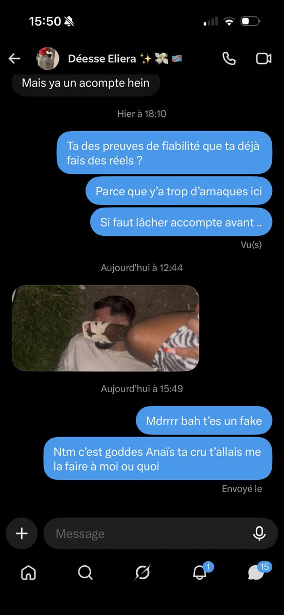 Feetbenef's tweet photo. @DesseEliereb Ce compte @DesseEliereb Fake utilise les photos de @itzanaisssfeet pour arnaquer https://t.co/W8CcwXco7l