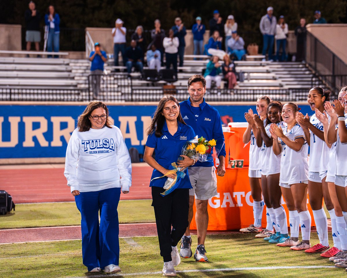 tulsapathways's tweet photo. Pathways Student, Keira Madl, was honored on Senior night by the @TulsaWSoccer team!๐
We are excited to see her continue to excel in #SportsMedicine.
The future is bright for Keira! โฝ๏ธ๐๐
#Pathways #Senior #Soccer #Trainer https://t.co/hSWgyMNHIr