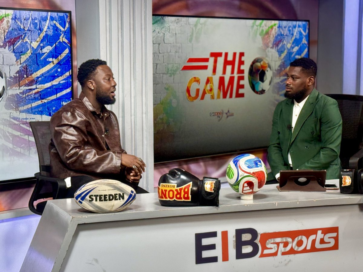 KojoManuel's tweet photo. Earlier on @ghonetv with Philip Dadzie on #TheGame https://t.co/hcjpOYCuRo