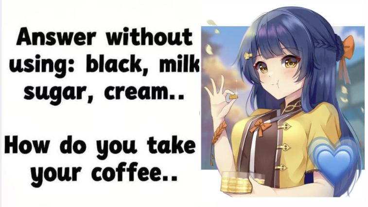 LeahVtuber_'s tweet photo. How do you drink your coffee w out these?? https://t.co/XMDa1wScRw