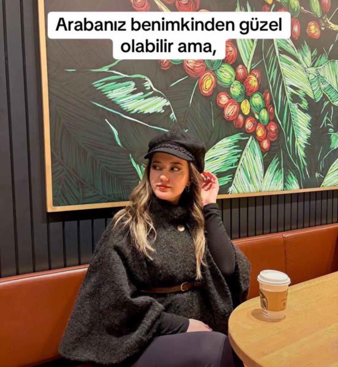gusholderhaber's tweet photo. Bir kadın, "arabanız benimkinden güzel olabilir ama, bana babam almadı" notuyla bir gönderi paylaştı. https://t.co/qcY2hC0CbN