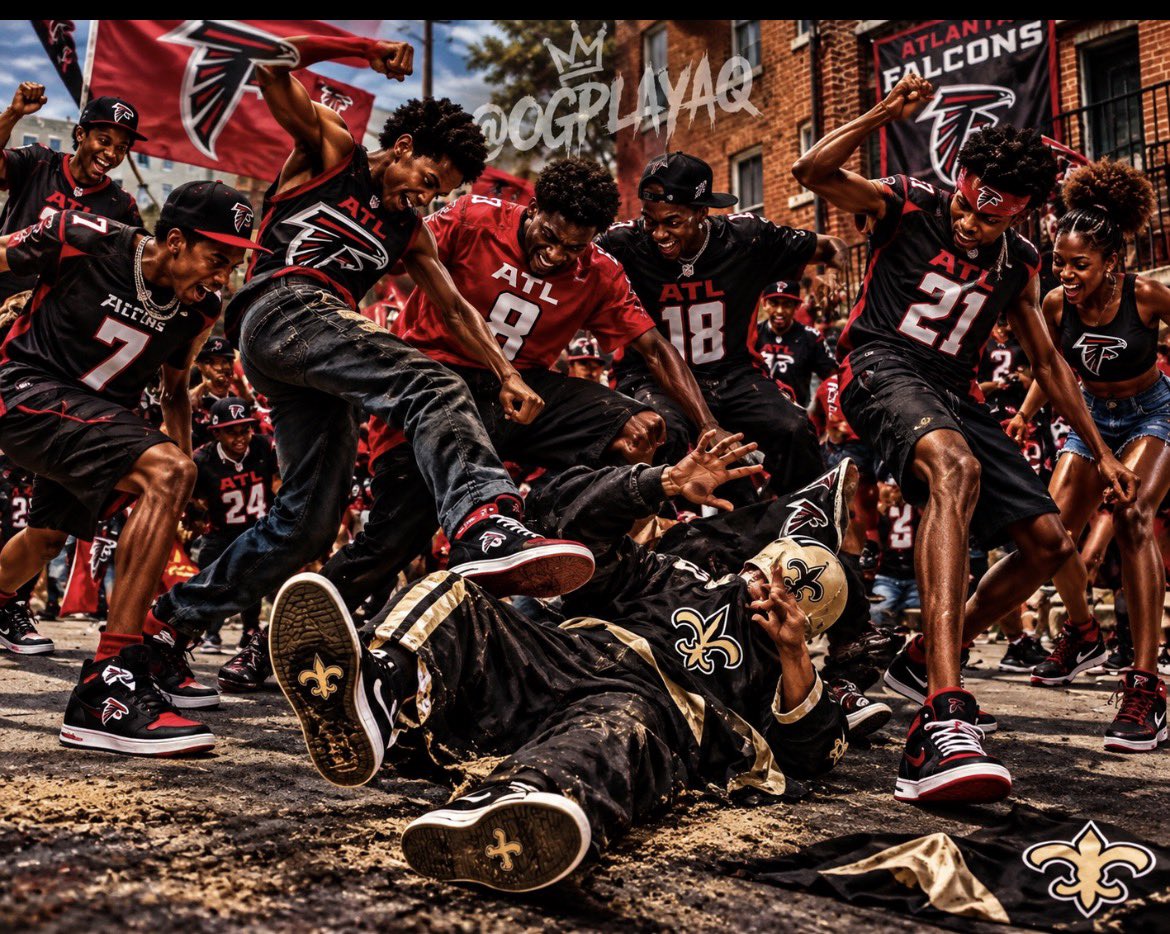 Ogplayaq1's tweet photo. #FucktheSaints https://t.co/wtdwawVi5E