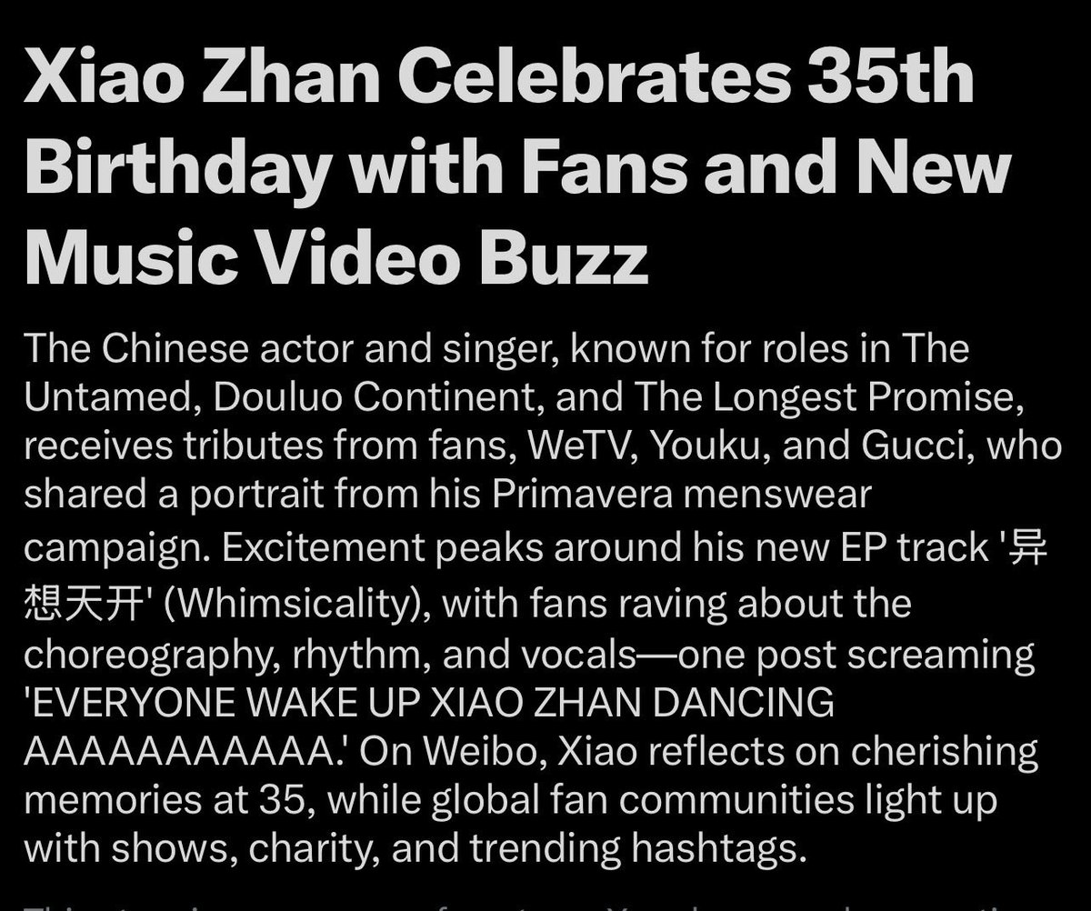 prettybetty1005's tweet photo. Read and 😆 
XIAO ZHAN 35PECIAL BDAY
#XiaoZhan35RoyalCelebration #Happy35thBirthdayXiaoZhan https://t.co/iAl3mpalHn