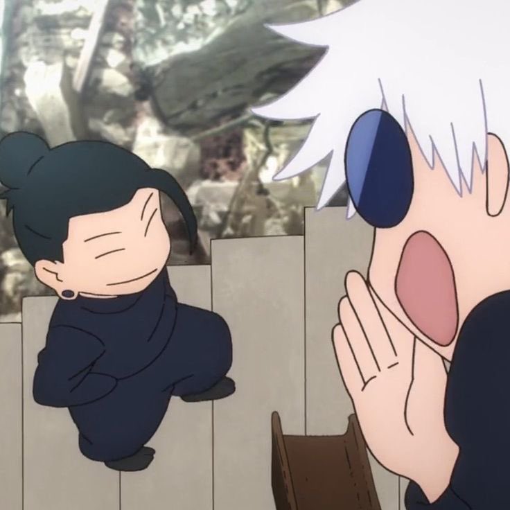 starlessatoru's tweet photo. an angel loses their wings every time someone mischaracterizes geto as “non chalant” when  he was like THIS with gojo https://t.co/yp2RwvNO3J