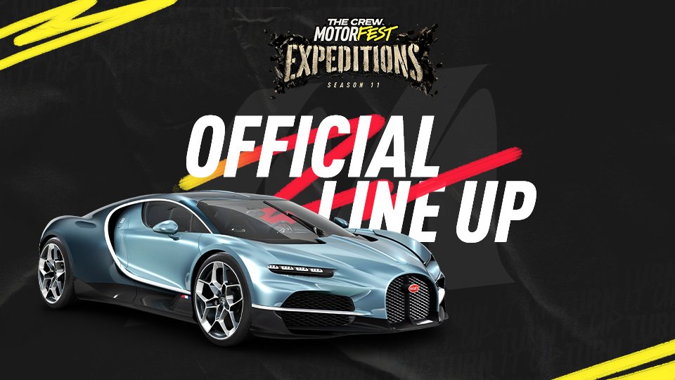 TheCrewFR's tweet photo. Bugatti Tourbillon. Lamborghini Huracán Sterrato. Hyundai Crater Concept. Suzuki Jimny. Mercedes-Benz G 63 AMG 6x6...
Et ce n'est que le début ! 👀

👉 20 véhicules débarquent en Saison 11 de The Crew Motorfest : https://t.co/vlUXVcWrWN https://t.co/nKoUQWcwCX