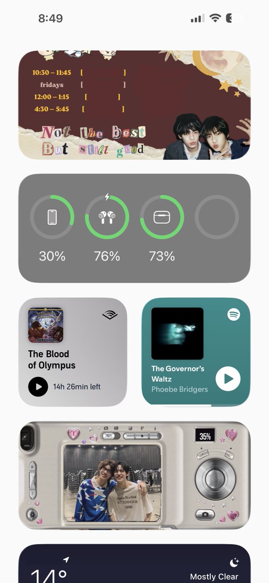 2twpor's tweet photo. does my #teeteepor 🐶🐻‍❄️ phone layout eat https://t.co/lFu4M6wpH4