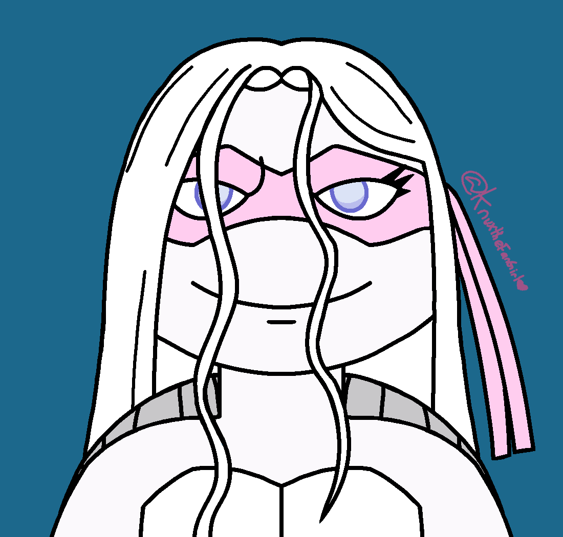 KnuxtheFanGirl's tweet photo. Heya! Here's a new drawing I finished the 1st! It was a commissioned drawing I did for my friend dianathiliverngem of her TMNT 2003 OC Dollie as a turtle! I hope ya like it! Thanks!

#TeenageMutantNinjaTurtles #TMNT #TMNT2003 #TMNT2K3 #TMNTOC https://t.co/Oow4Rm2LXH