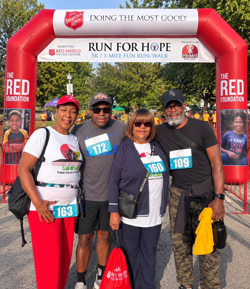 AngelaRoweVA's tweet photo. It’s a wrap! #Year3 of Women Know Sports and Money @WOMENKSAM serving as a Community Sponsor for @SalArmyRVA Red Shield Youth Center of Richmond’s annual #RunForHope 🏃🏾‍♀️👟You can still make a donation, volunteer, or sponsor a child: 🔗 https://t.co/WqGAsY6PuZ https://t.co/RnjB2ueQZF