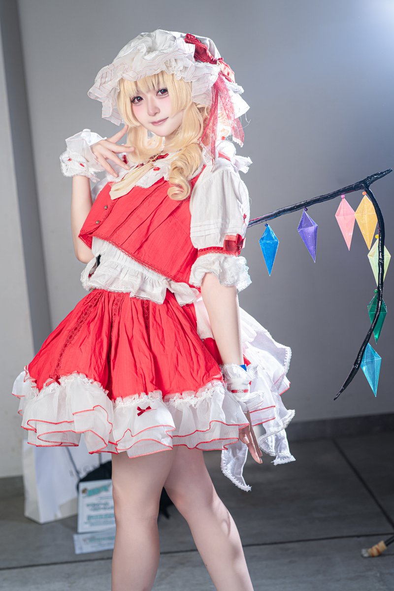 Felis_1s's tweet photo. 【Cosplay/コスプレ】
東方Project:フランドール・スカーレット

⋱⋰✧̇·̩͙ ⋱⋰⋱⋰ ✧̇·̩͙⋱⋰⋱⋰ ✧̇·̩͙⋱⋰

好きよ好き 聞いて最期の最期まで

#秋季例大祭13 #例大祭コスプレ https://t.co/OWKgLpfftB