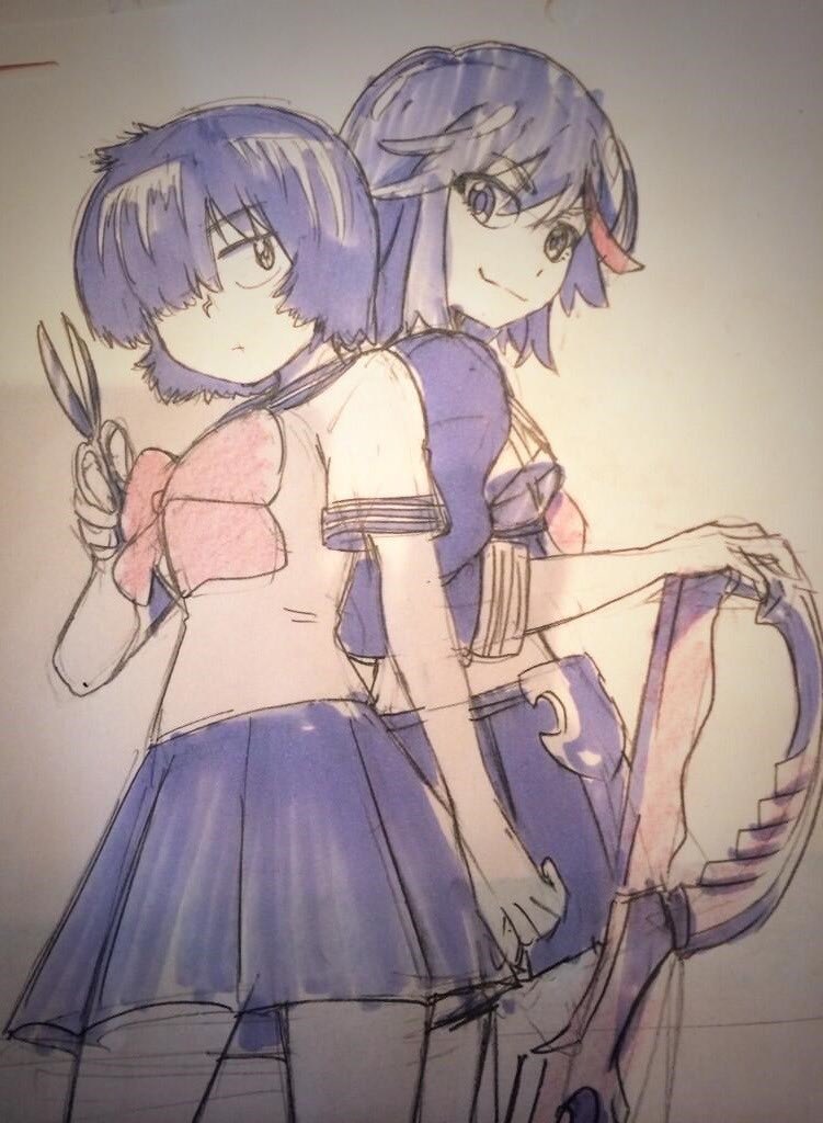 DailyKLK's tweet photo. By Trigger Animator Koutarou Nakamori https://t.co/koYOaAi27g