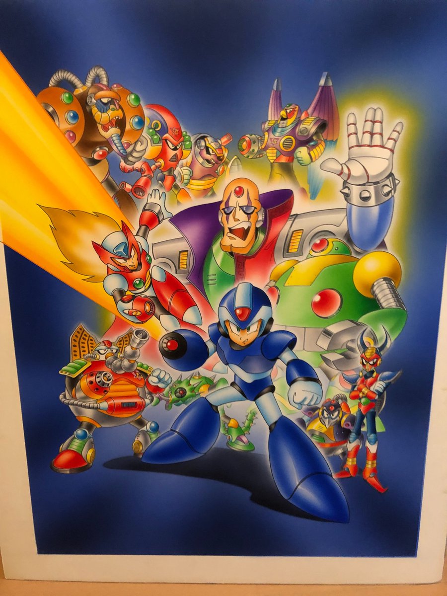 Protodude's tweet photo. Fun fact: this piece was illustrated by Takashi Yamasaki using an airbrush. Today, his son helps preserve and promote his father's professional work on Twitter and Instagram, hoping to introduce it to a new generation.

https://t.co/aXTr8C9q1b https://t.co/R2AneHbcL6
