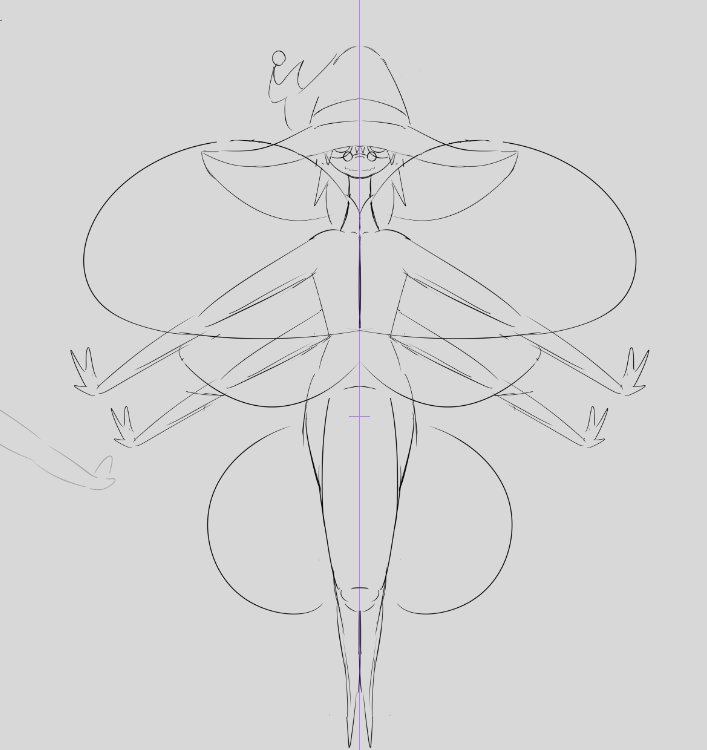 grimfad's tweet photo. Witchy bug boobs (and pp) https://t.co/YxrcfLSxWu