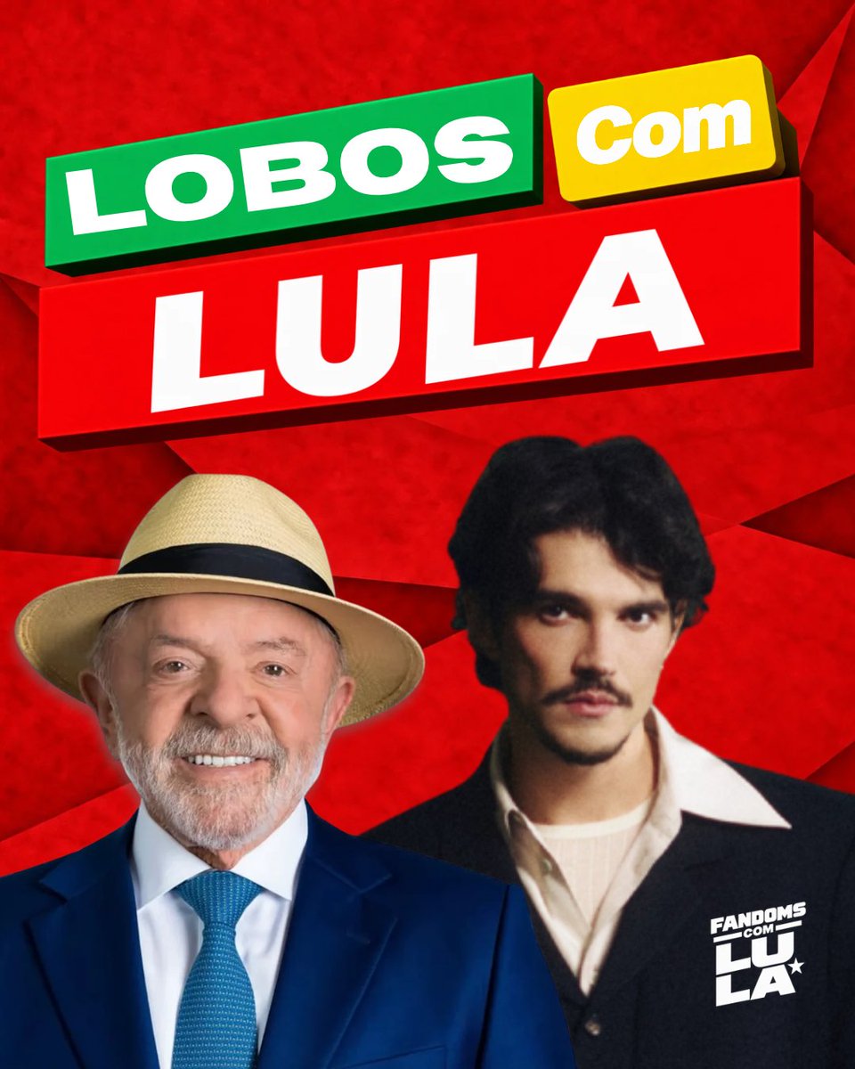 conexaojao's tweet photo. LOBOS, SEGUNDO TURNO É LULA ⭐❤️#FandomsComLula https://t.co/M4xEXANYNr