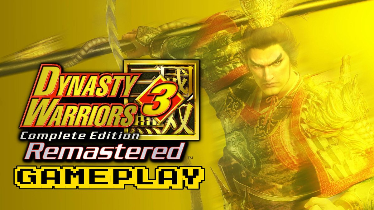 capsulecomputer's tweet photo. We dive into Dynasty Warriors 3: Complete Edition Remastered and run through Sun Shangxiang and Zhurong's Musou story modes in this revamped signature game from the franchise's history. 

https://t.co/BcZvFK0B41

@KoeiTecmoUS @koeitecmoeurope #DW3CER #DynastyWarriors https://t.co/ljNOomPHHN